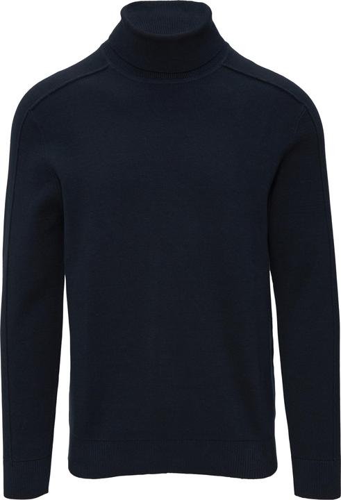Produktbild s.Oliver Strickpullover Strukturierter Rollkragenpullover mit Naht-Details (XL)