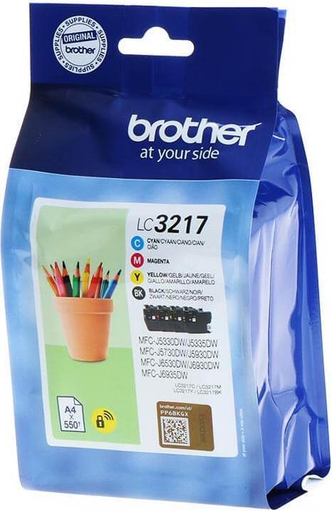 Actual product image Brother LC3217 Value Pack (C, FC, M, Y)