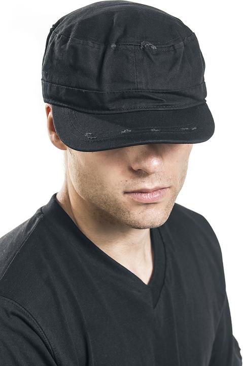 Produktbild Black Premium Vintage Army Cap