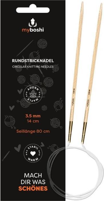 Actual product image Myboshi Rundstricknadeln 14cm / 3,5mm
