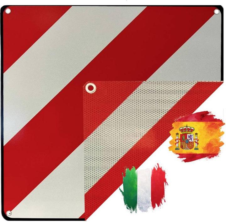 Actual product image IWH Warning sign 2in1