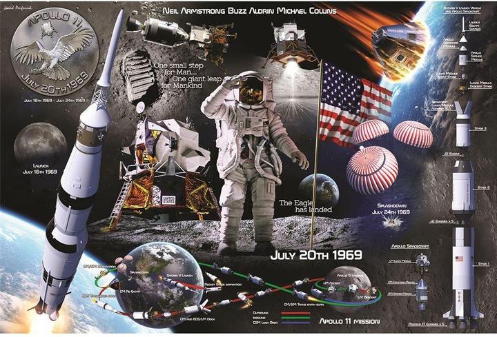 Produktbild David Penfound Mondlandung Poster (91.5 x 61 cm)