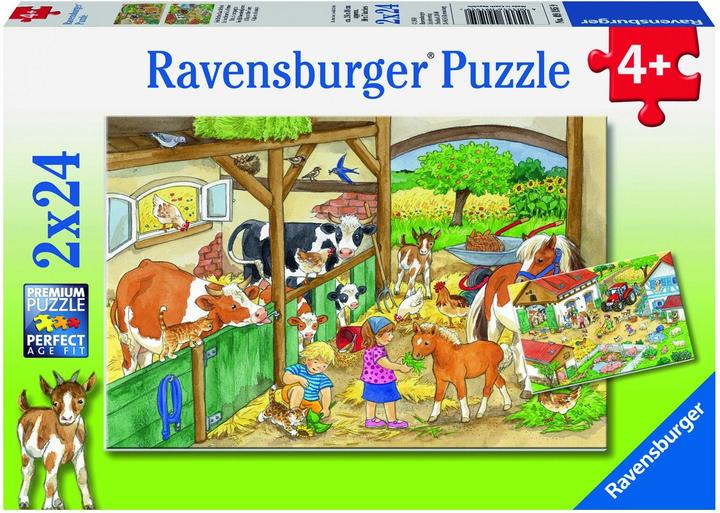 Produktbild Ravensburger Frohe Farm leben (24 Teile)