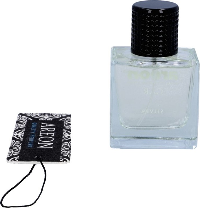 Image du produit Areon Car Perfume Silver Bouteille en verre de 50 ml