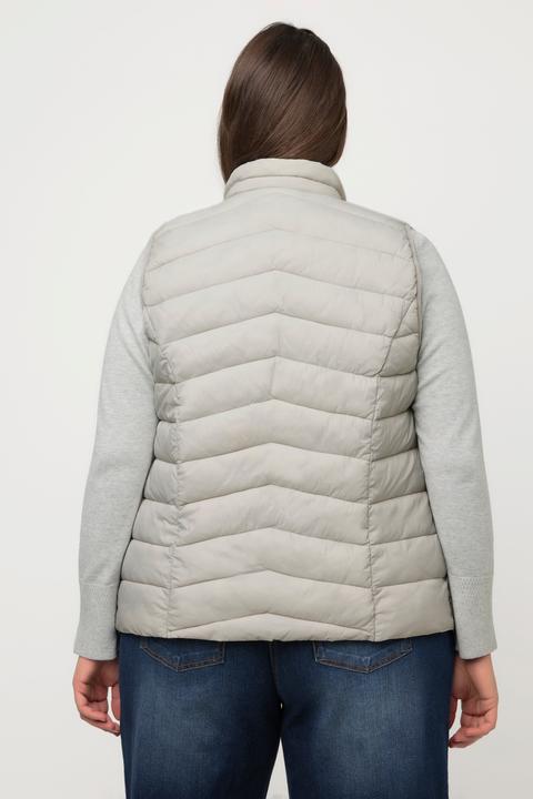 Actual product image Ulla Popken HYPRAR Quilted Water Repellent Vest (46, 48)