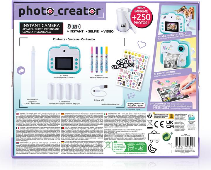 Canal Toys Instant Print Creator Foto