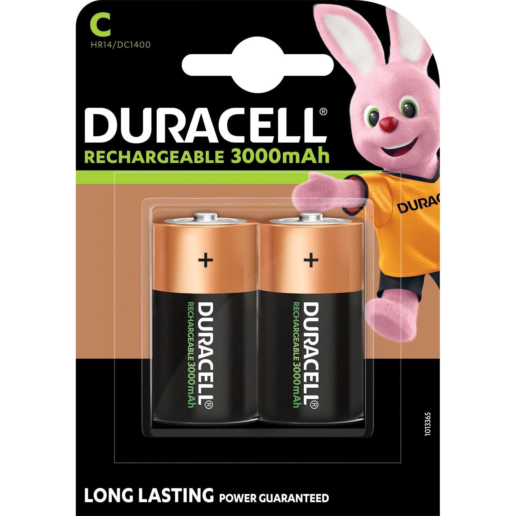 Duracell Recharge Ultra (2 Stk., C, 2200 mAh), Batterien + Akkus