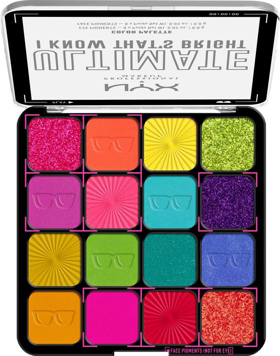 Actual product image NYX Professional Make-Up Ultimate (I Know That's Bright)