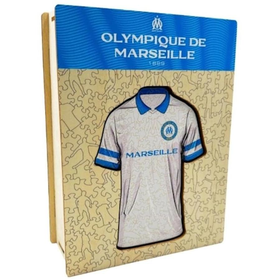 Iconic Olympique Marsiglia - Maglia - Puzzle in Legno Taglia S (150 Pezzi) (150 pezzi)
