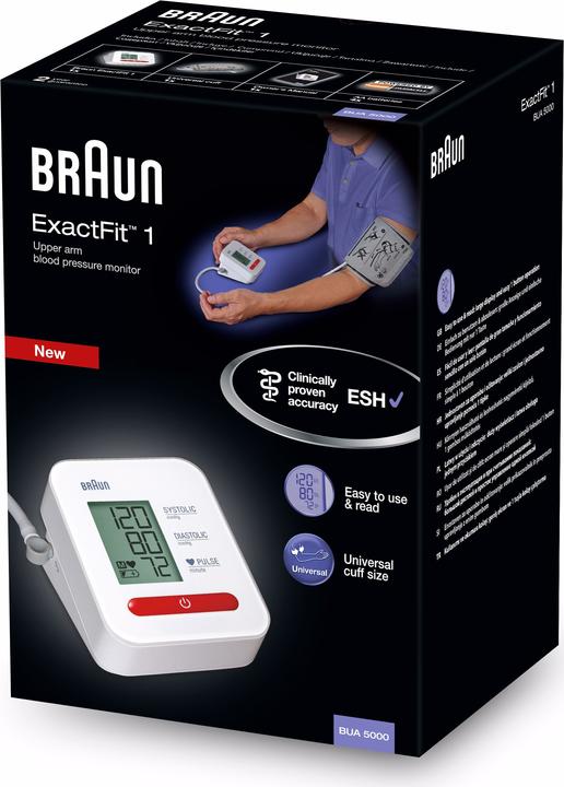 Produktbild Braun BUA 5000 ExactFit (Blutdruckmessgerät Oberarm)