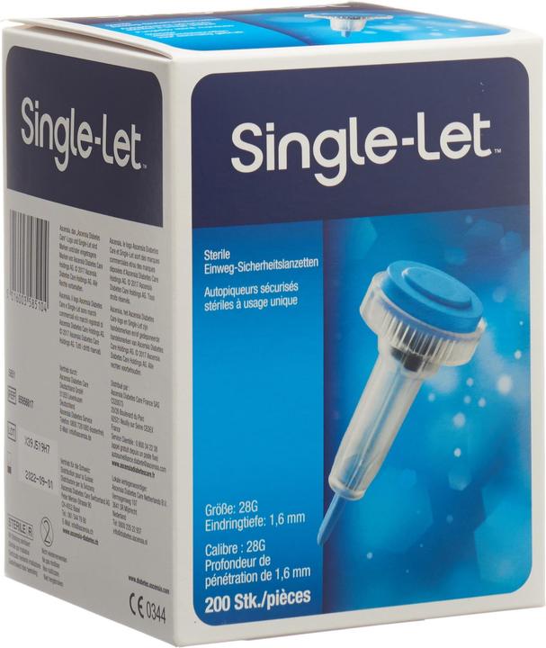 Produktbild Single-Let Einmalstechhilfe (Stechhilfe)