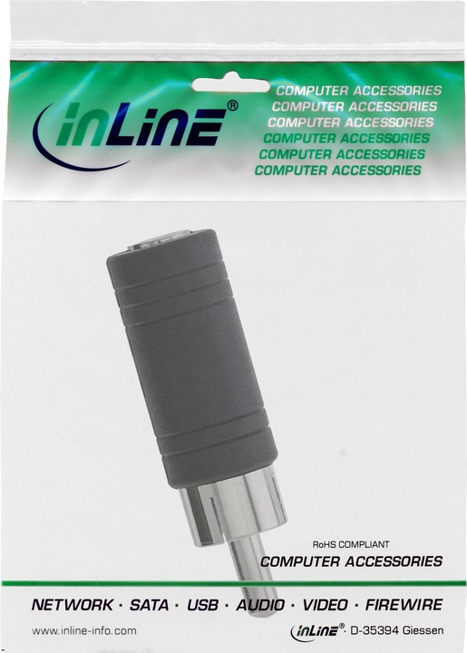 Immagine prodotto InLine RCA - jack da 3,5 mm (Accessori)