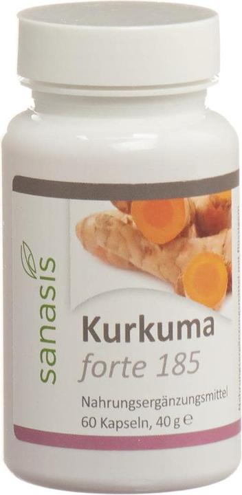 Actual product image Sanasis Turmeric fort capsule (60 Piece, Capsules, 57 g)
