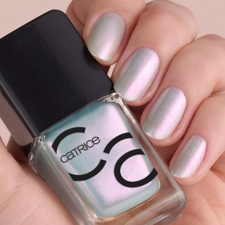 Actual product image Catrice ICONAILS Gel Lacquer (164 Elsa's Favourite, Gel-Effect Nail Polish)