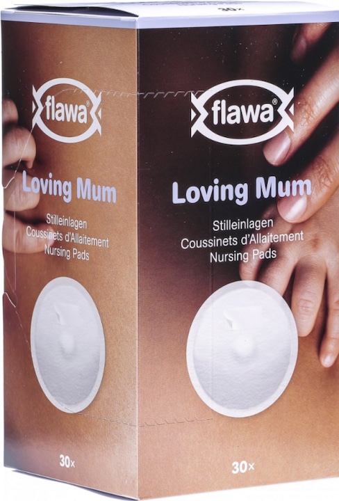 Actual product image Flawa Loving Mum Nursing Pads (30 x)