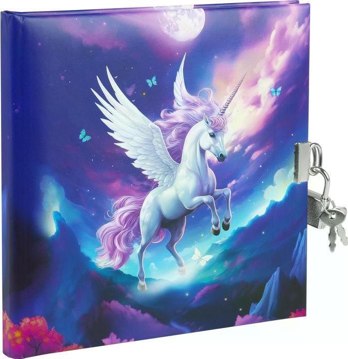 Produktbild Goldbuch Tagebuch Einhorn Diana (16.5 x 16.5 cm, Blanko)