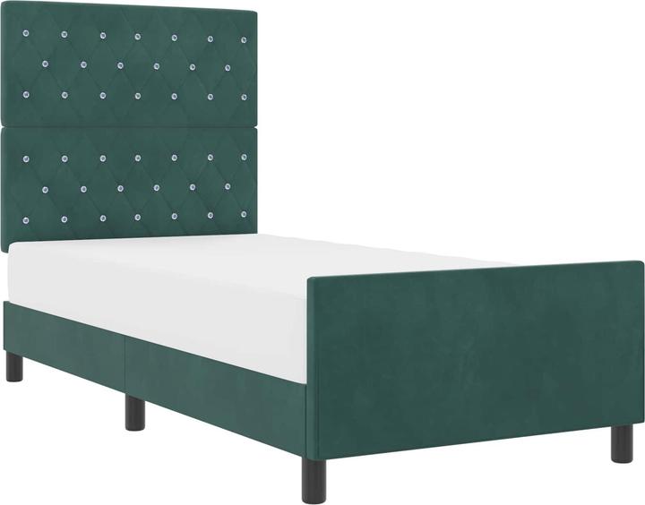 Actual product image vidaXL Modernes Bett (100 x 200 cm)