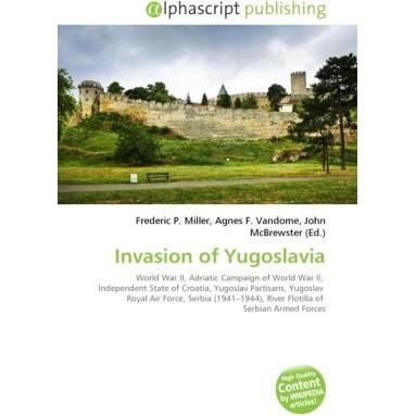 Invasion of Yugoslavia, Fachbücher