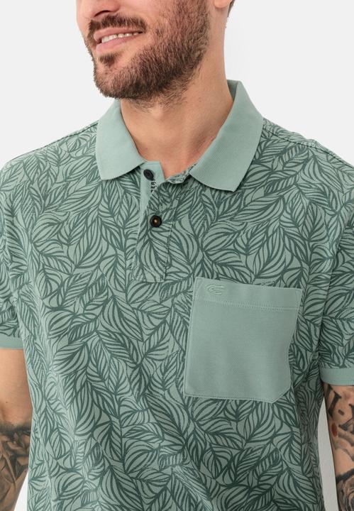 Immagine prodotto Camel Active Polo in piqué di puro cotone con stampa floreale all-over (S)
