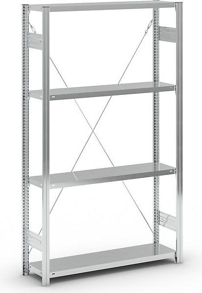 Actual product image eurokraft pro Shelf plug-in rack, galvanized
