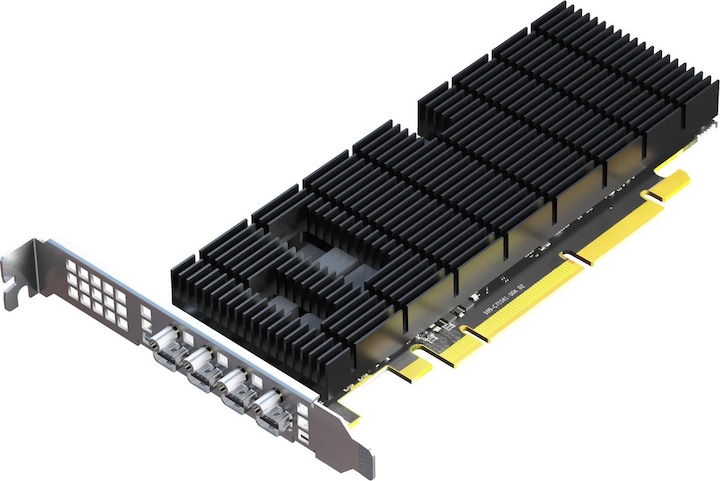 Actual product image Matrox LUMA A310, 4 GB, GDDR6, PCI Express x16 4.0 (4 GB)