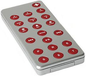 Actual product image Geneva Model L remote control RED (Replacement remote control)
