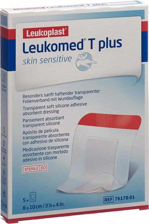 Produktbild BSN T plus skin sensitive 8x10cm (5 x)