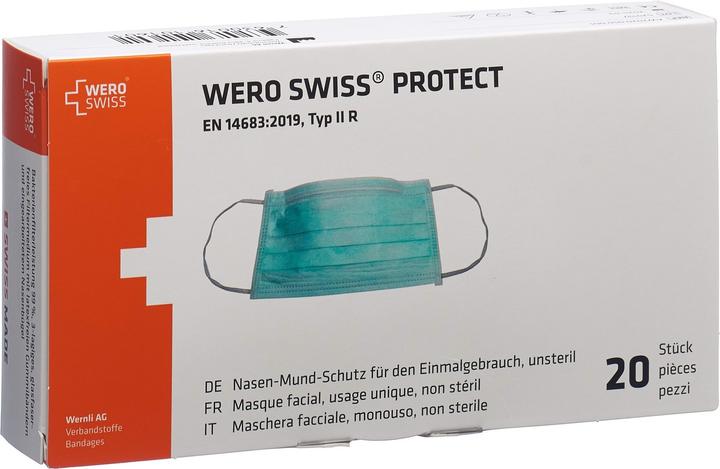 Produktbild Wero Swiss Hygienemaske (Schutzklasse I, 20 x)