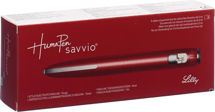 Actual product image Humapen Savvio (Insulin injections)