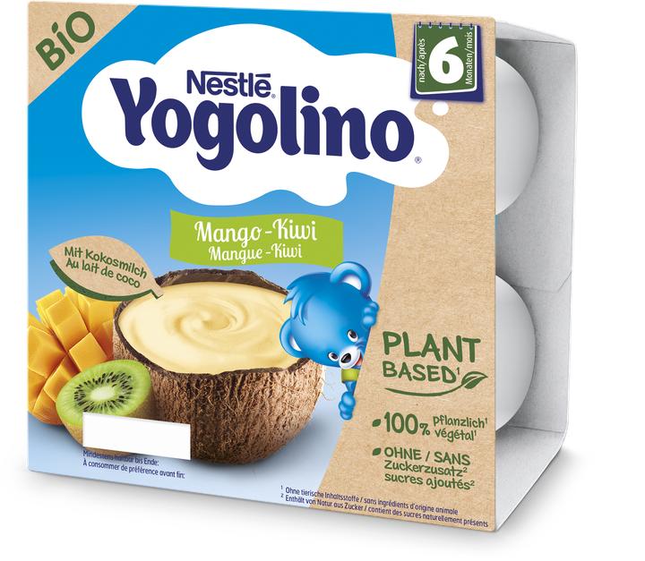 Image du produit Yogolino Bio Plant-Based Mango-Kiwi - Après 6 mois (360 g)