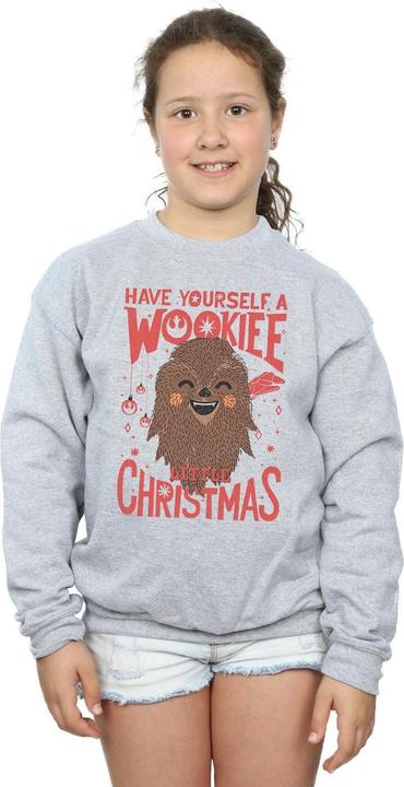Immagine prodotto Star Wars Wookiee Little Christmas Felpa Ragazze (140, 146)