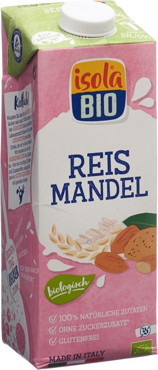 Actual product image Isola Bio Mandel Reis Drink (1 x 100 cl)