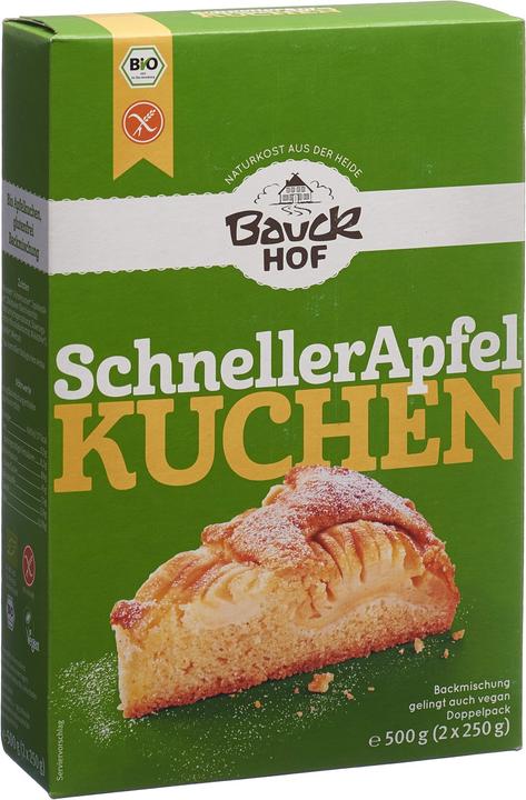 Produktbild Bauckhof Der schnelle Apfelkuchen glutenfrei (250 g)