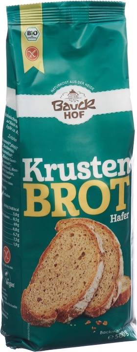 Actual product image Bauckhof Crusty bread oats (500 g)