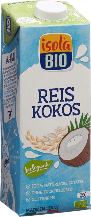 Produktbild Isola Bio Kokos-Reis Drink (1 x 100 cl)