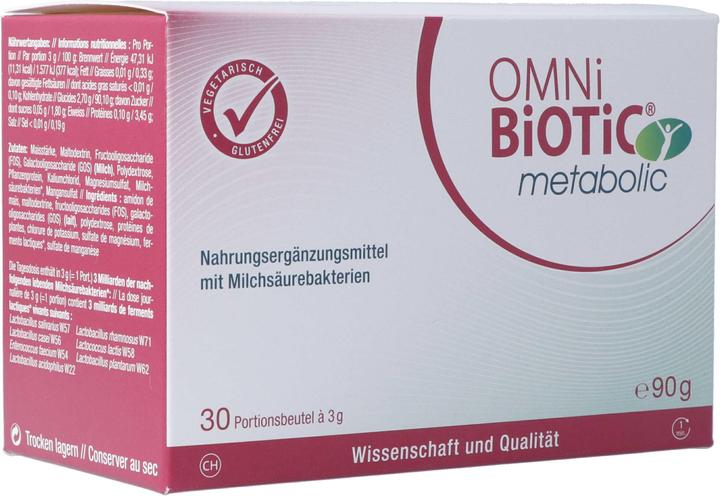 Omni Biotic Poudre métabolique (30 pièce(s), Poudre, 3 g)