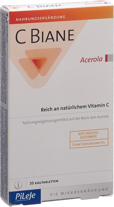 Immagine prodotto PiLeJe Acerola Tablette (20 Pezzo/i, Pillole, 44 g)