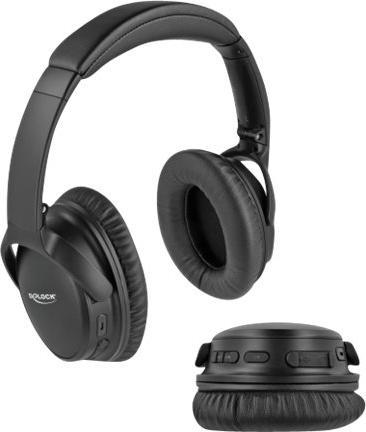Actual product image Delock Over-Ear Headphones Bluetooth 5.0 Black (No noise cancellation, 20 h, Wireless)