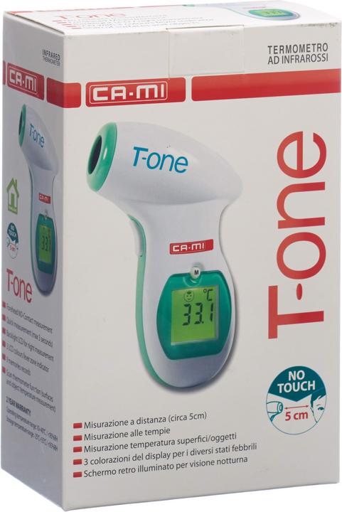 Produktbild T-One Infrarot hermometer Digital (Stirn, Berührungslos)