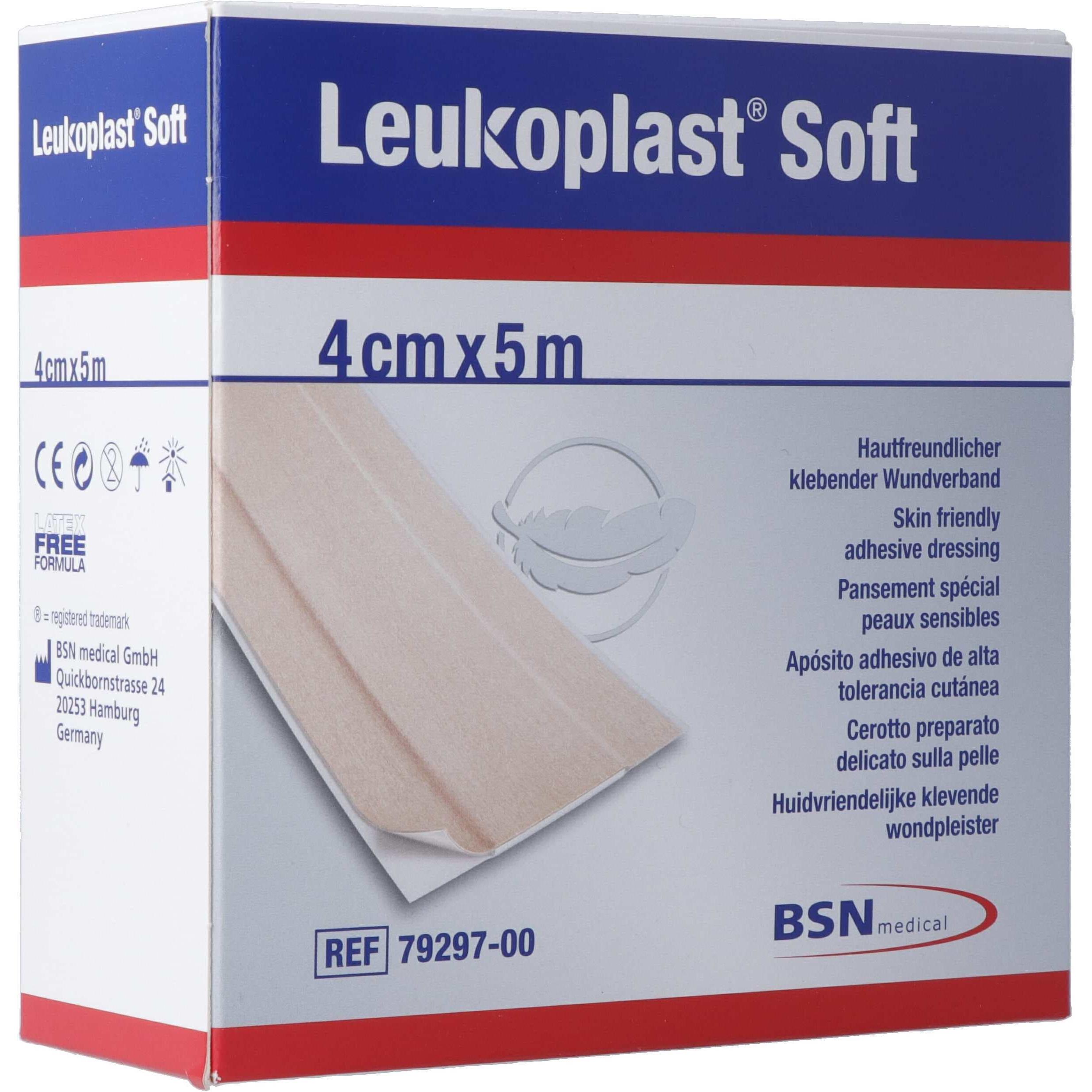 BSN, Pflaster, Soft 4cmx5m (1 x)