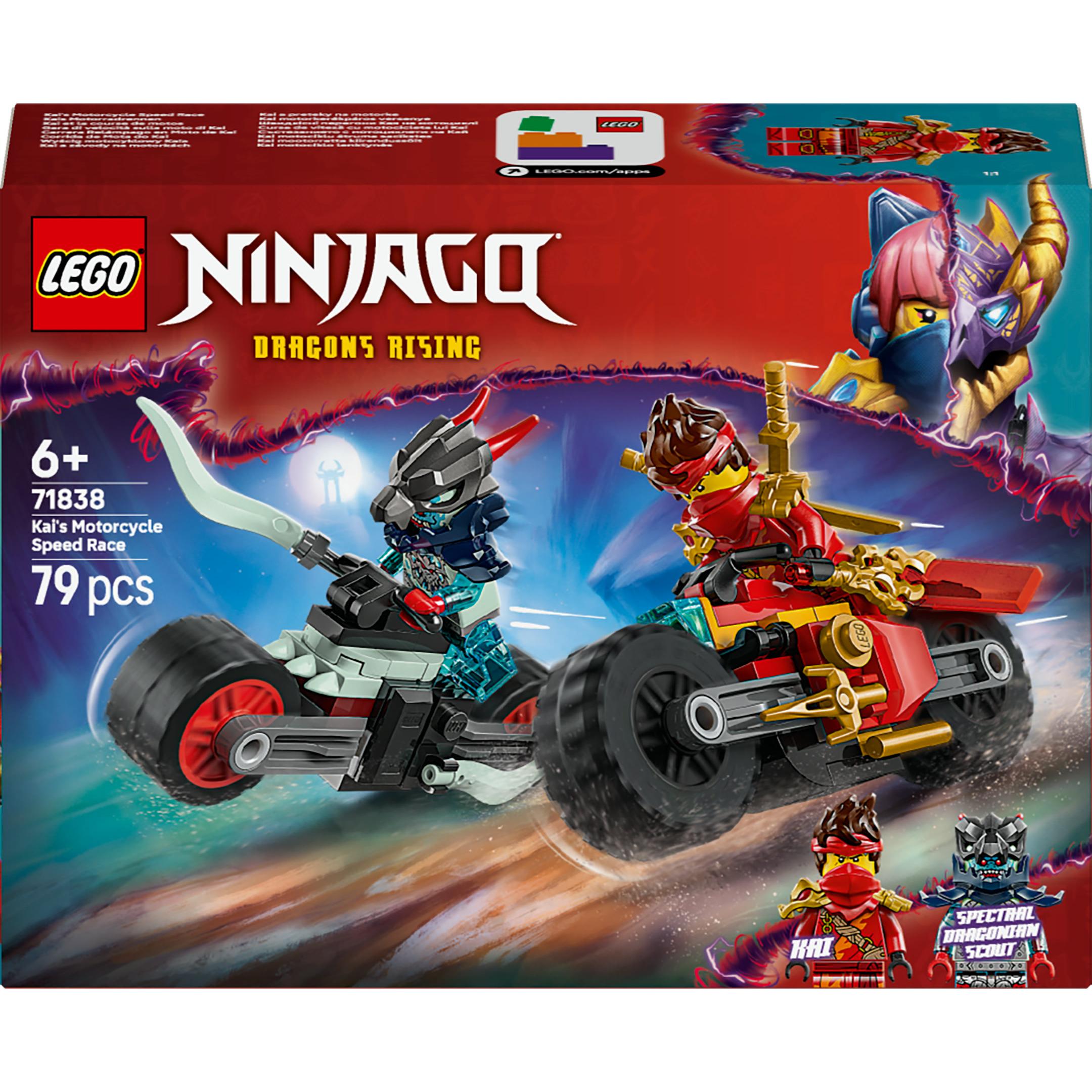 Lego Ragazzo Dorate Kais Motorradrennen
