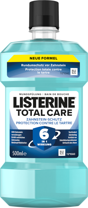 Listerine Total Care Zahnsteinschutz (500 ml, Mundspülung)