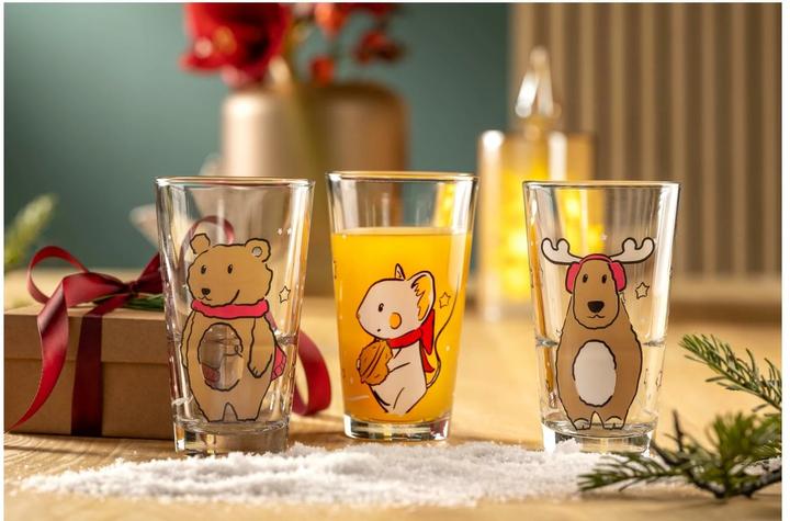 Produktbild Leonardo Trinkglas Autentico Maus 330 ml, 6 Stück, Transparent (0.33 l, 6x)