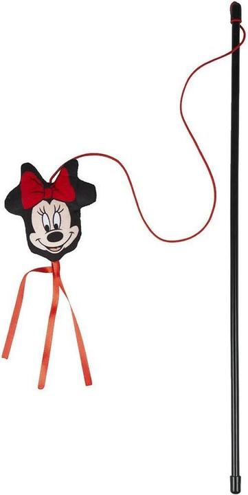 Actual product image Minnie Mouse Cat toy Black Red (Catmint toy)