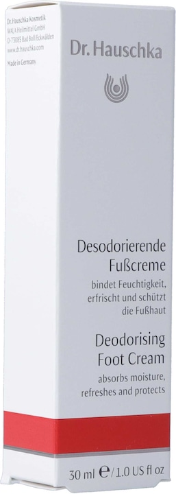 Actual product image Dr. Hauschka Deodorant Foot Cream Cream (Foot deodorant & powder, 30 ml)