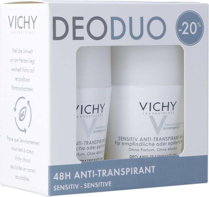 Image du produit Vichy déo peau sensible duo -20% (Roll-on, 50 ml)