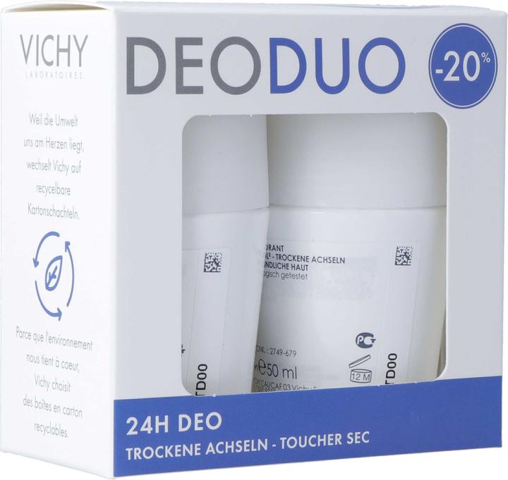 Actual product image Vichy Deo Anti Moisture Duo -20% (Roll-on, 50 ml)