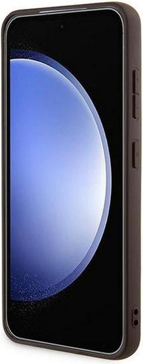Produktbild Guess GUOHCSA55G4GFBR A55 A556 brązowy/brwon hardcase 4G Metal Gold Logo (Samsung Galaxy A55)