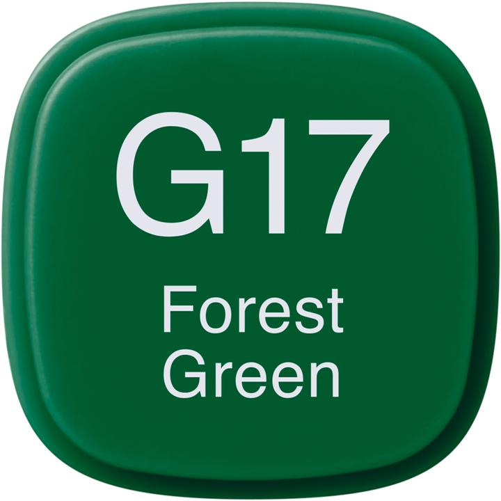 Produktbild Copic Grafikmarker Classic Typ G - 17 (G17 - Forest Green, 1 x)