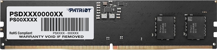 Produktbild Patriot Signature Memory, DDR5, 16GB, 4800MHz, CL40 (PSD516G480081) (1 x 16GB, 4800 MHz, DDR5-RAM, U-DIMM)